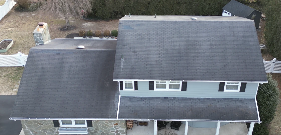 Residential roof repair inspection in New Jersey